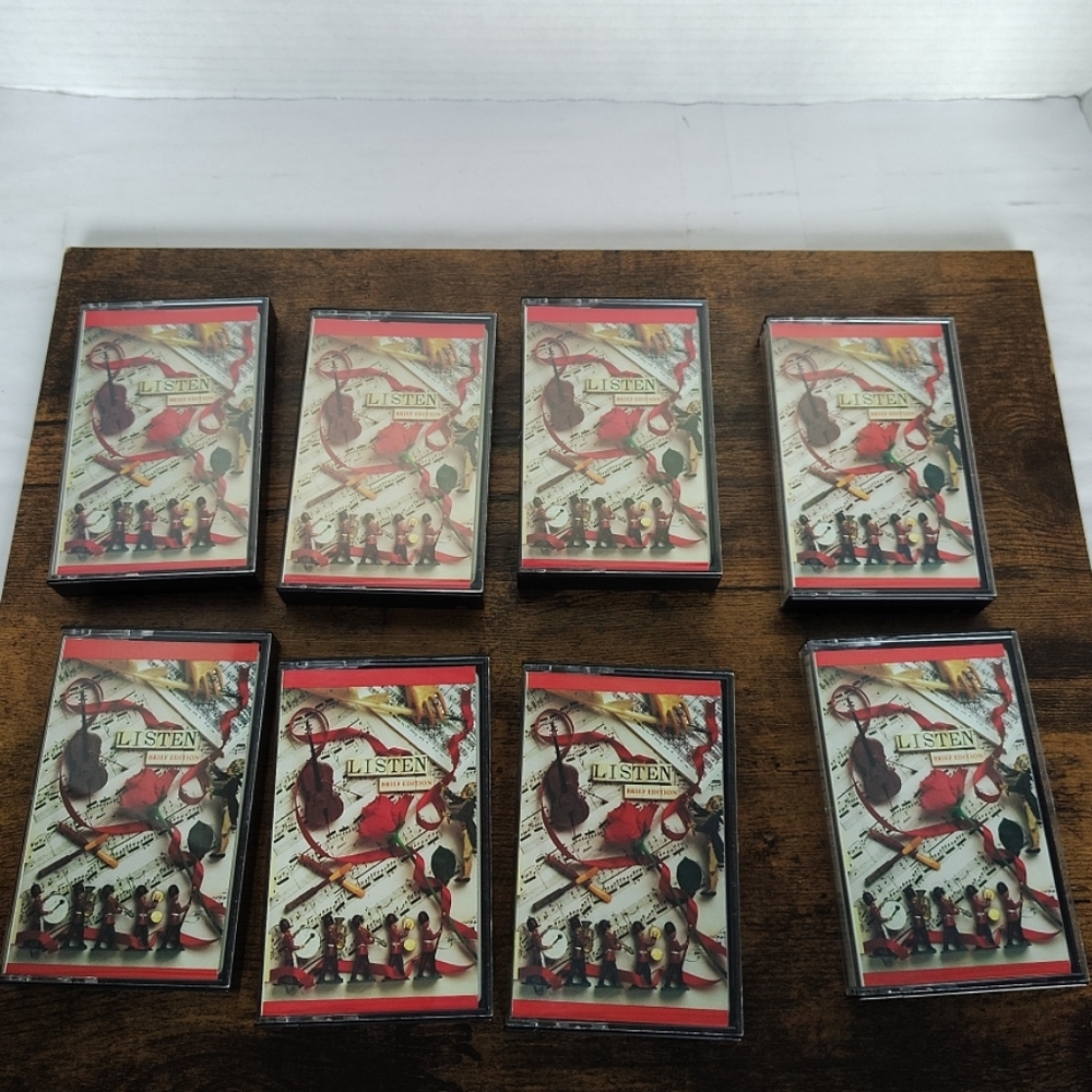 Joseph Kerman Listen Brief Edition 8 Cassette Set 1988 CBS Records